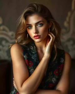Sarışın Antalya Rus Escort Nika Şölen Yapıyor